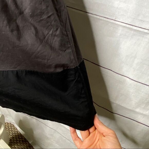 Bebop color block dress small rouched sleeveless - Picture 5 of 9